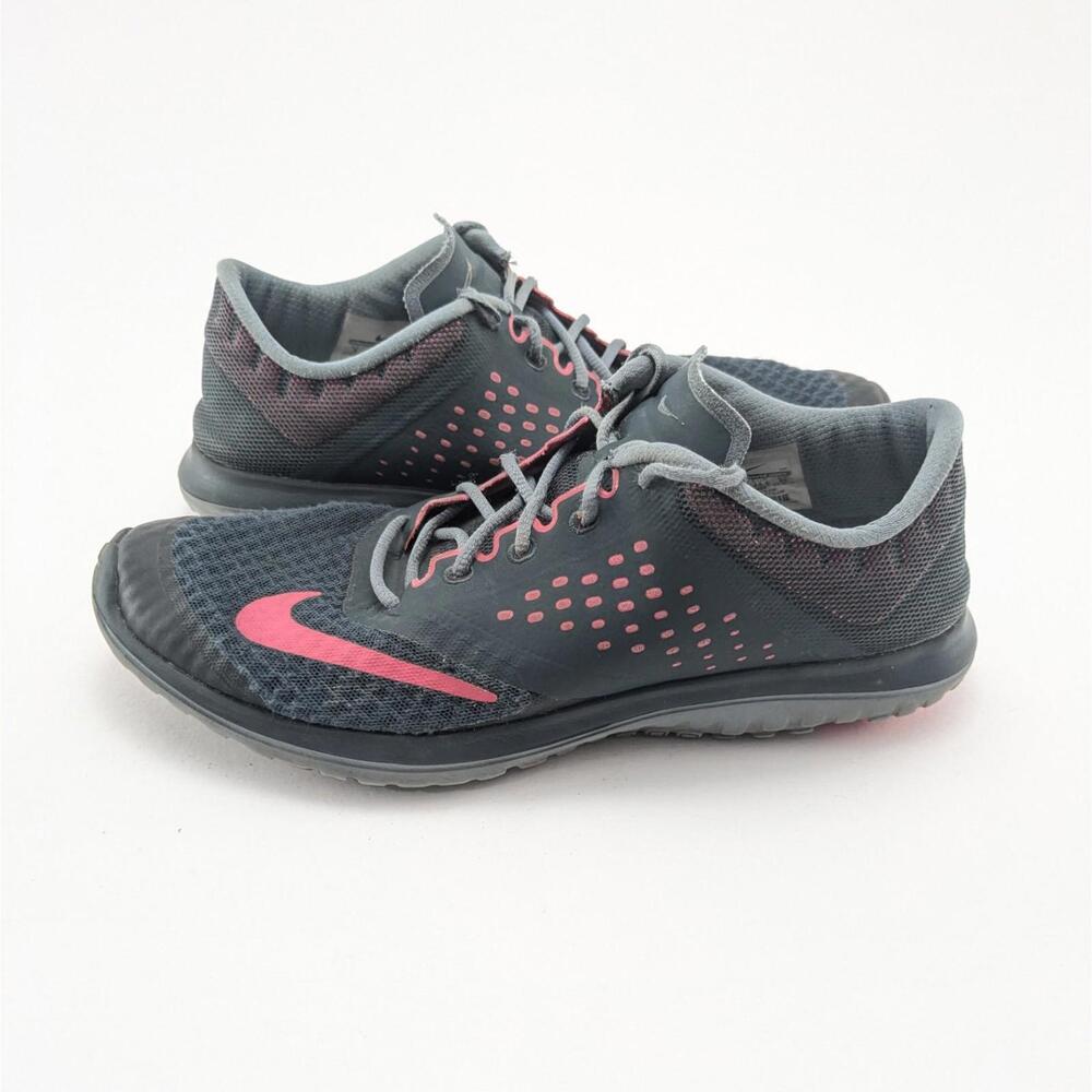Womens Nike Fitsole Lite Run 2 Dark Slate Pink Training Shoes 684667-005 Size 9